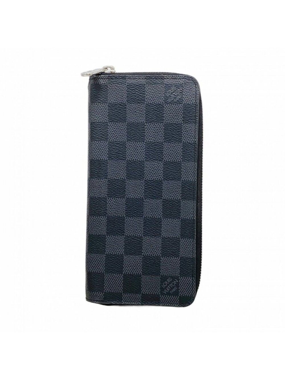 Louis Vuitton Wallet Damier Graphite Zippy Vertical Black Gray